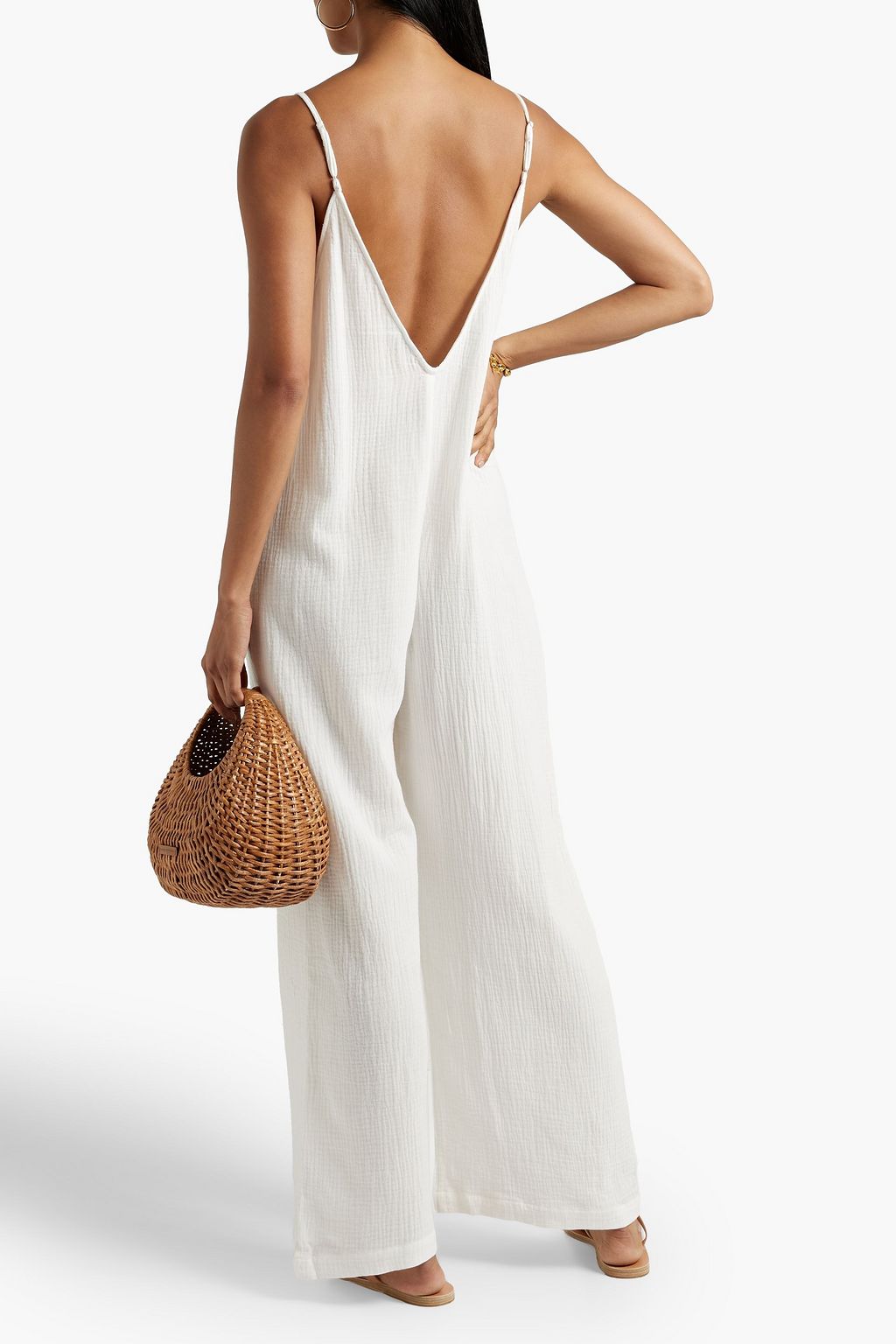 ONIA Cottongauze wideleg jumpsuit THE