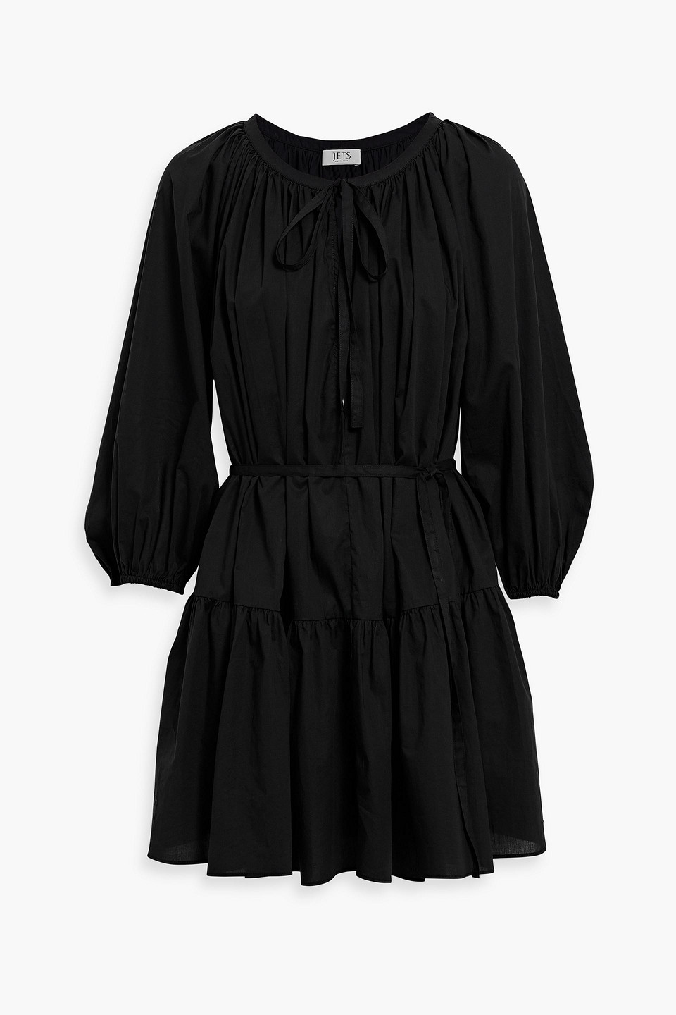 Jets Australia by Jessika Allen Belted cotton mini dress