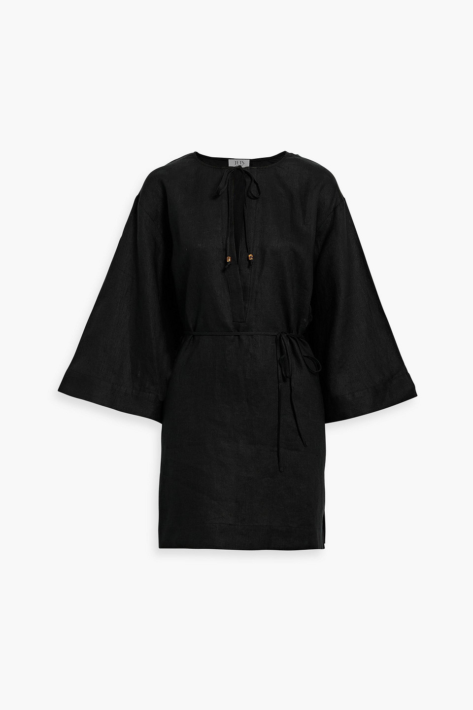 Jets Australia by Jessika Allen Belted linen mini dress
