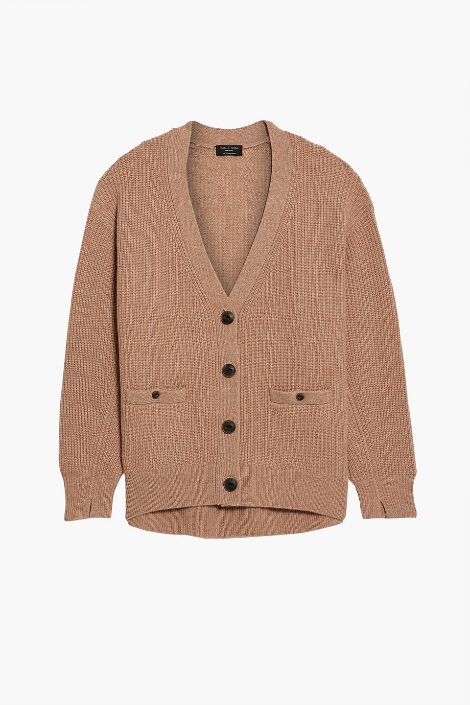 Rag & Bone Pierce Cashmere Cardigan In Camel