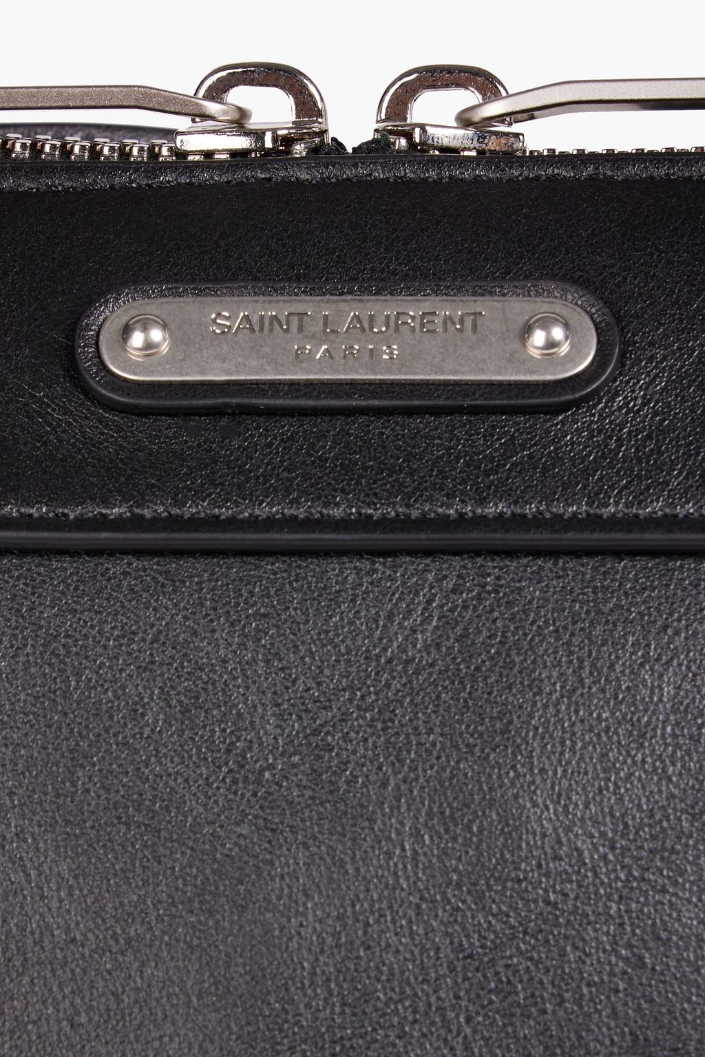 SAINT LAURENT ID convertible leather tote