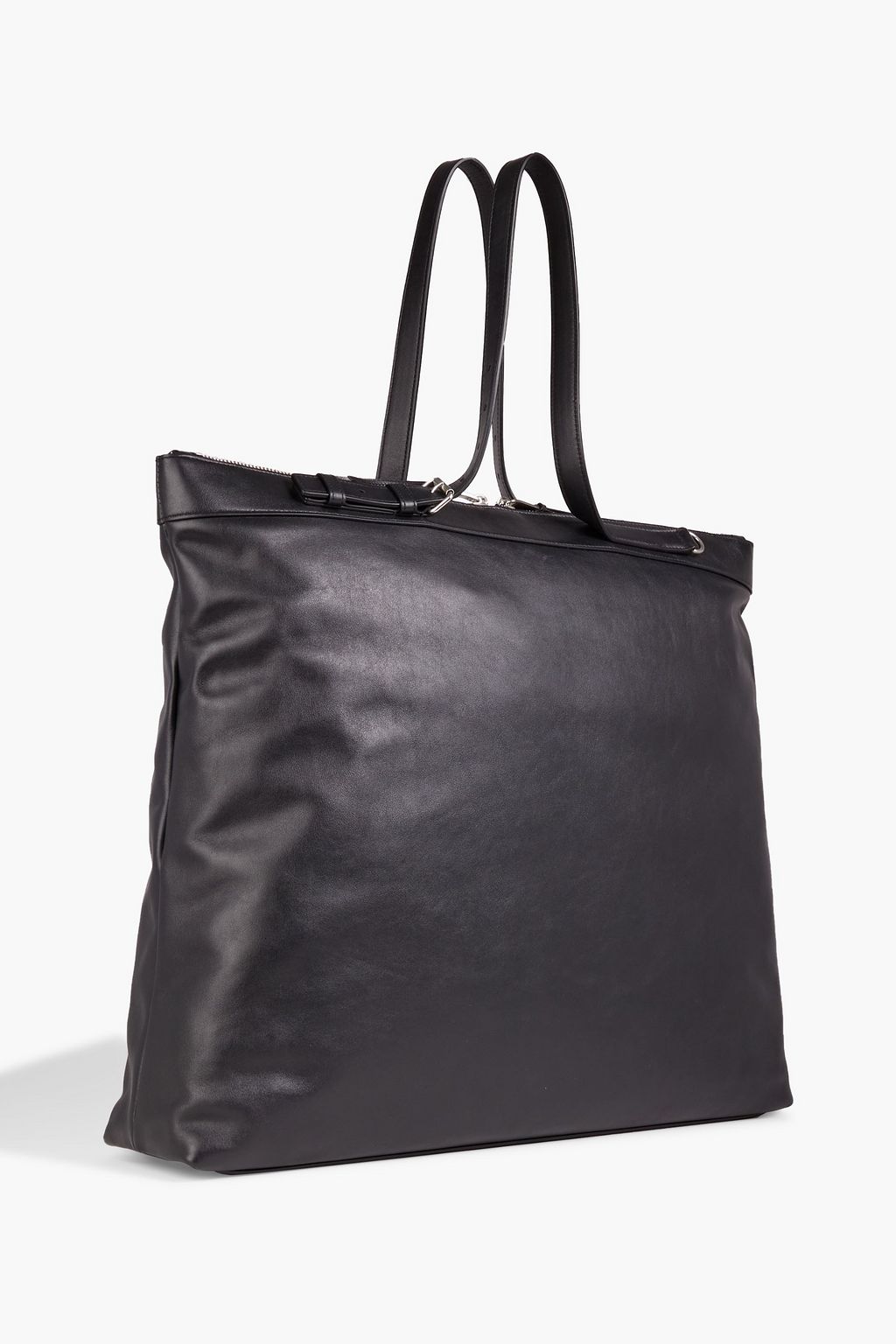 SAINT LAURENT ID convertible leather tote