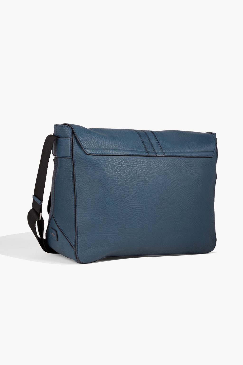 TOD'S Pebbled-leather messenger bag