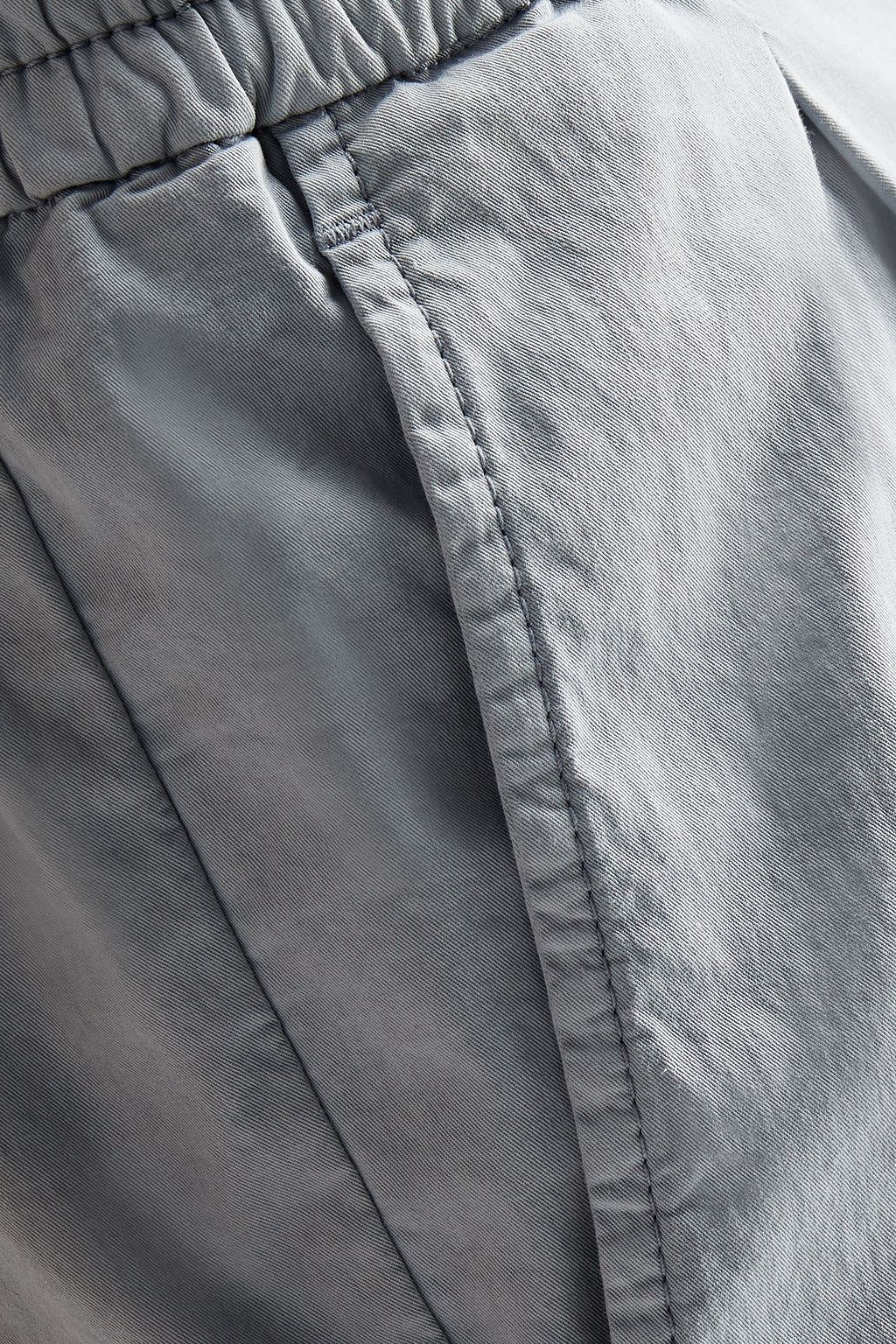 CANALI Cotton-blend twill shorts