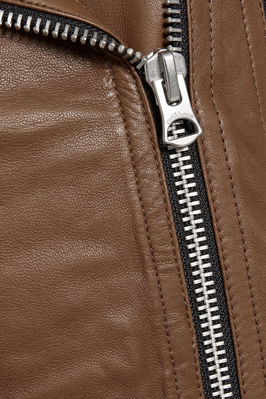 RAG & BONE Mack leather biker jacket
