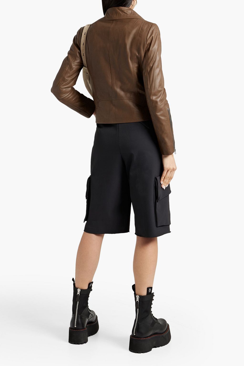 RAG & BONE Mack leather biker jacket
