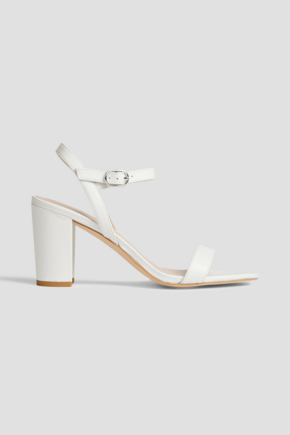 Stuart Weitzman - Tibby leather sandals - White - EU 38.5