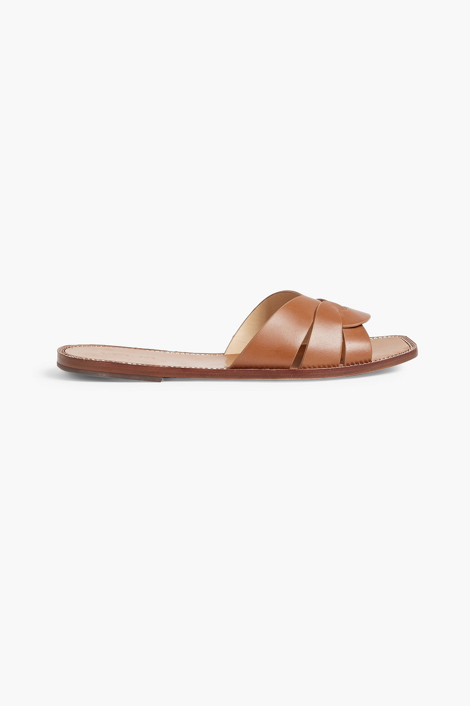 Rachel Zoe Farrow Leather Sandals In Brown