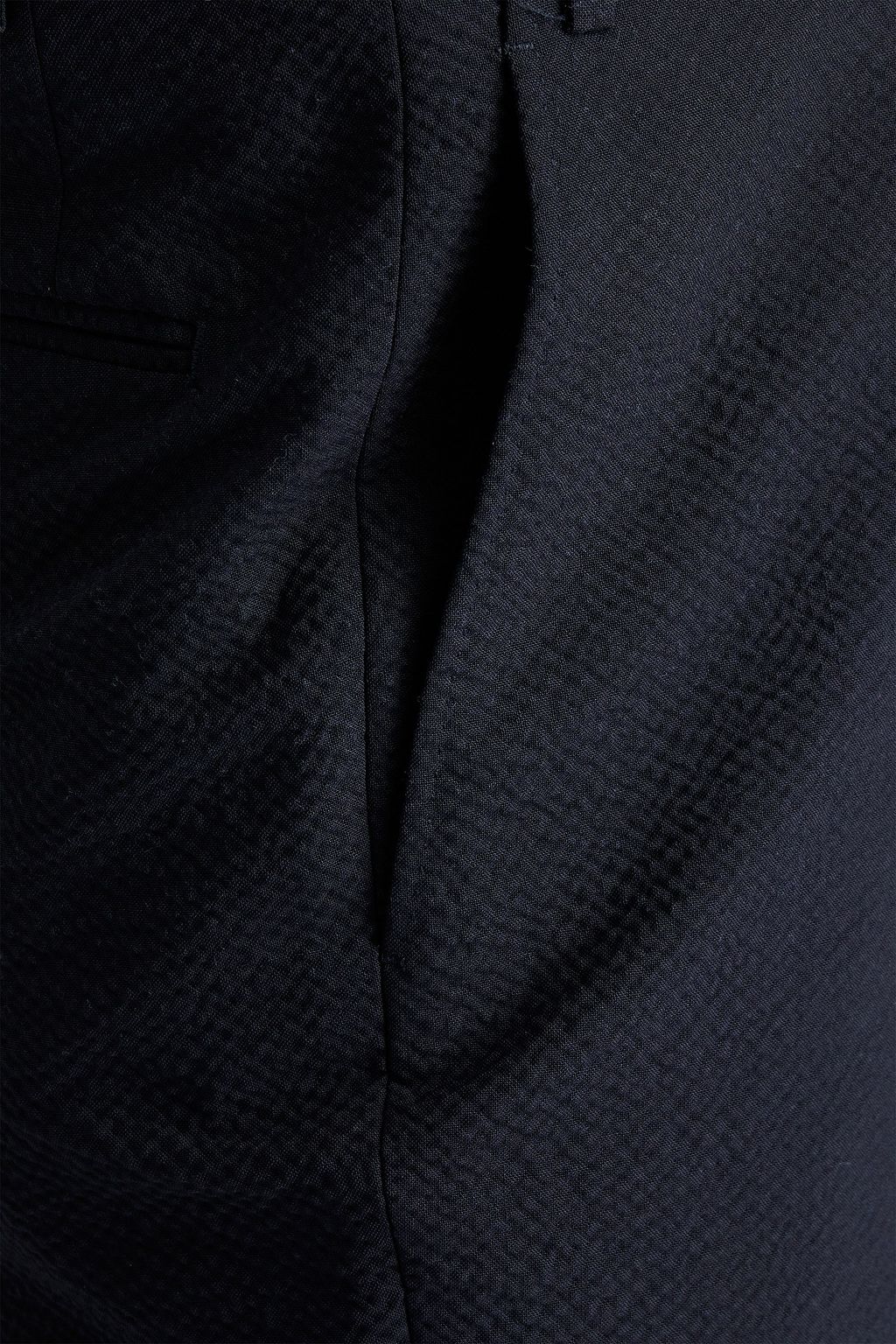 CANALI Hammered wool-blend suit pants