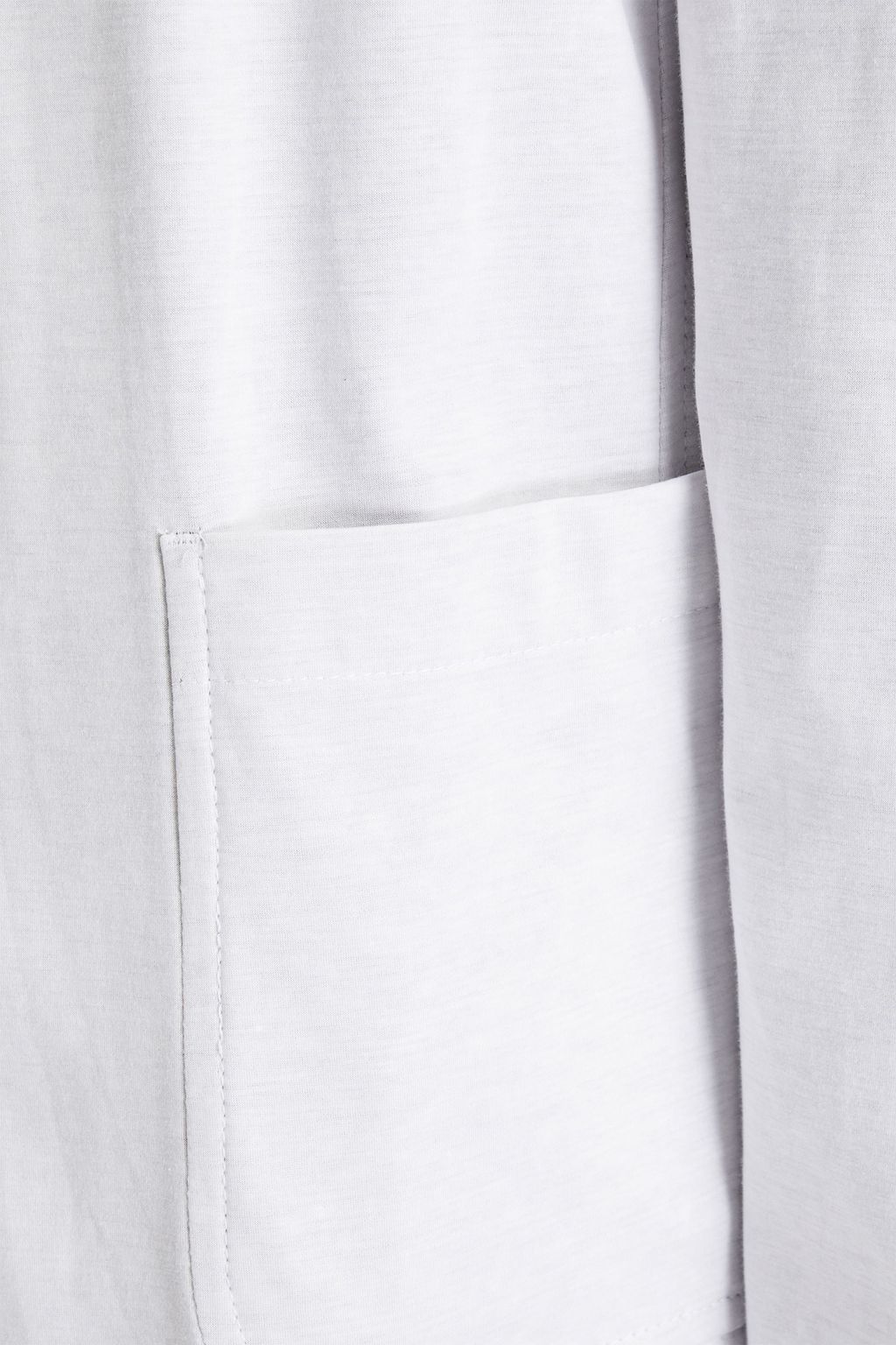 CANALI Mélange cotton and linen-blend jersey suit