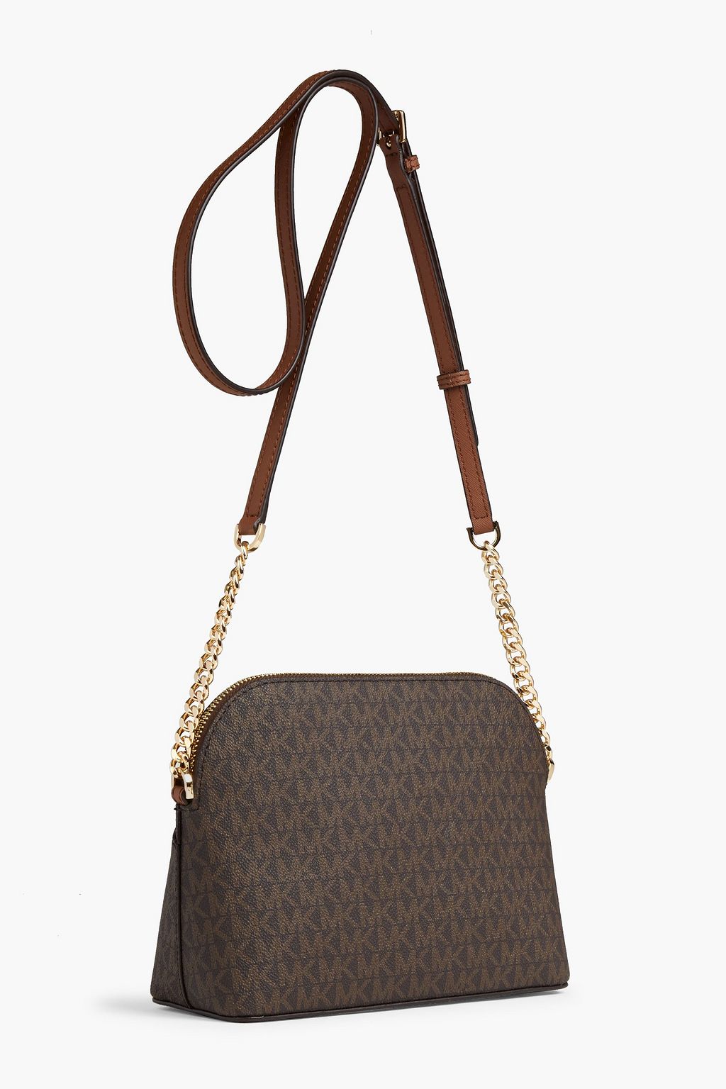 MICHAEL MICHAEL KORS Jet Set Travel logo-print coated-canvas shoulder bag