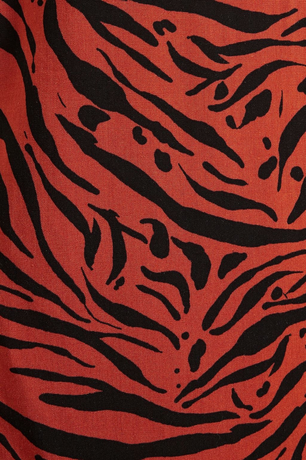 SEAFOLLY Amazonia Slip-Dress aus Walkstoff  in Midilänge mit Print