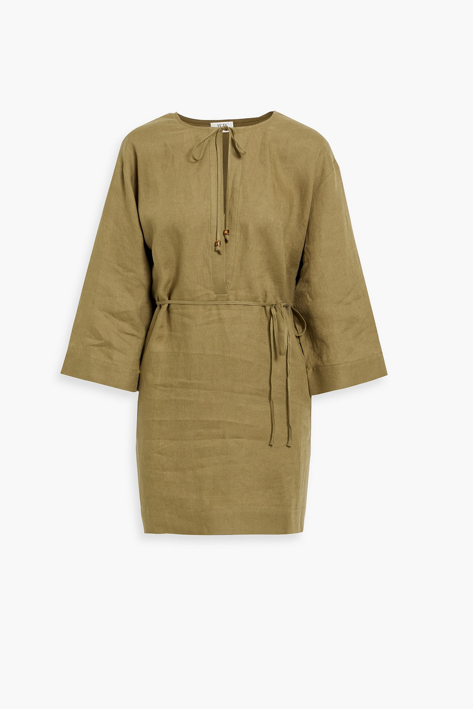 Jets Australia by Jessika Allen Jetset belted linen kaftan