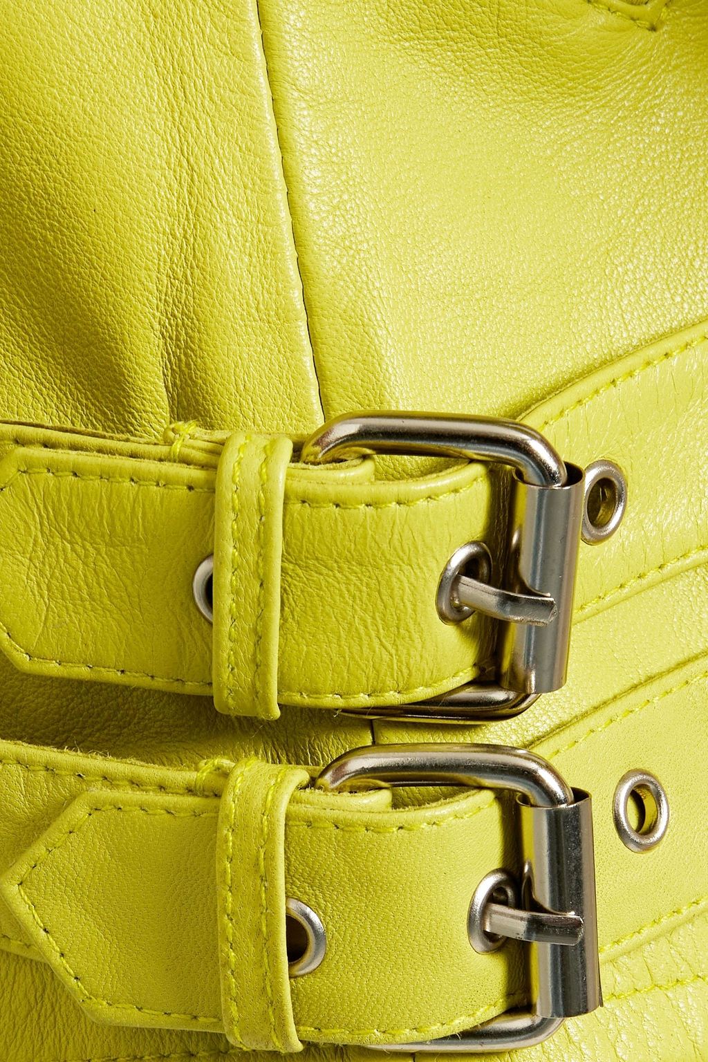 WALTER BAKER Leather biker jacket