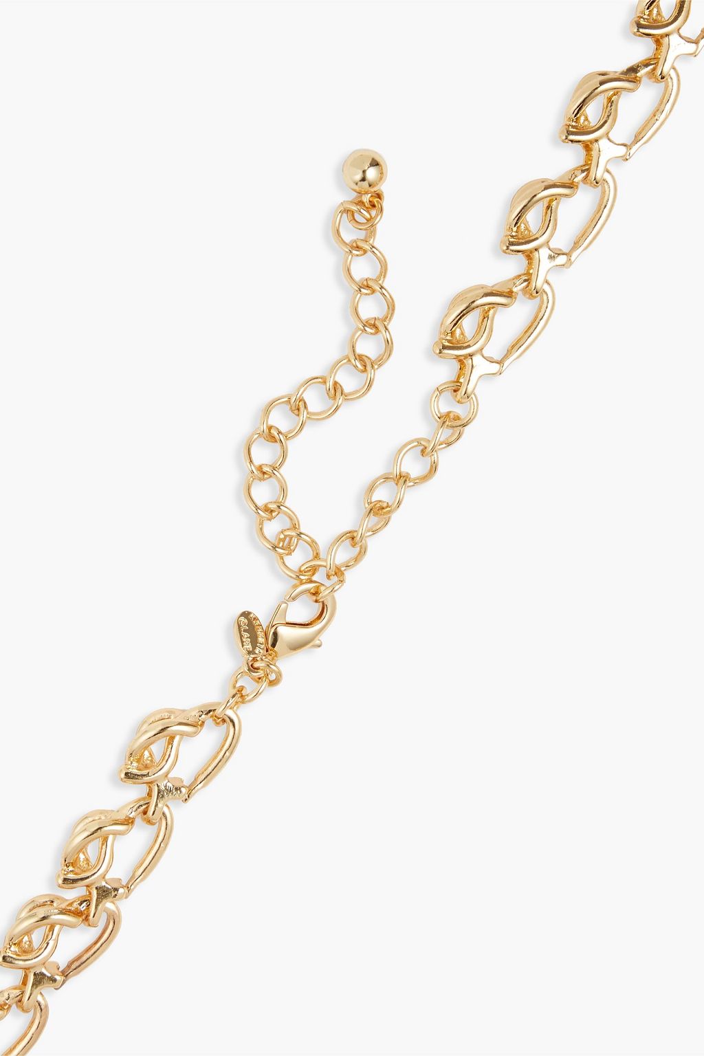 KENNETH JAY LANE Gold-plated necklace