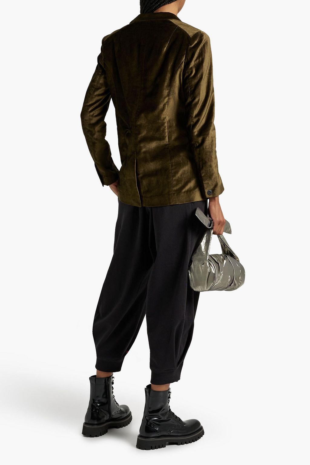 RAG & BONE Monty cotton-blend velvet blazer