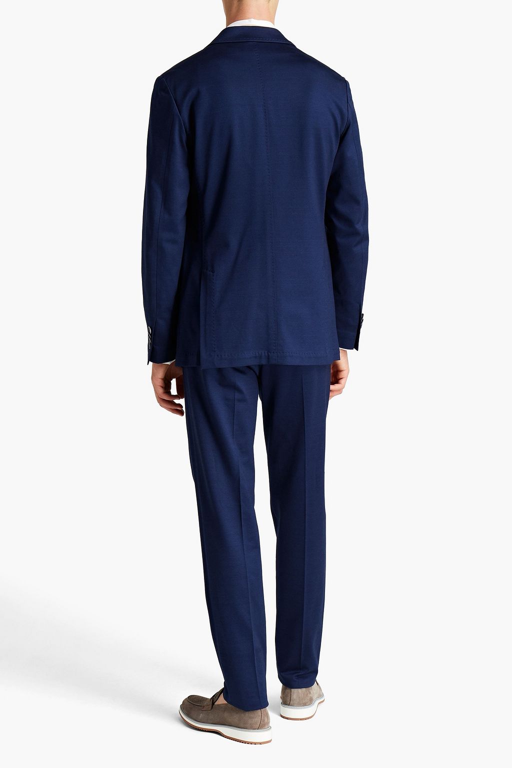 CANALI Cotton-piqué suit