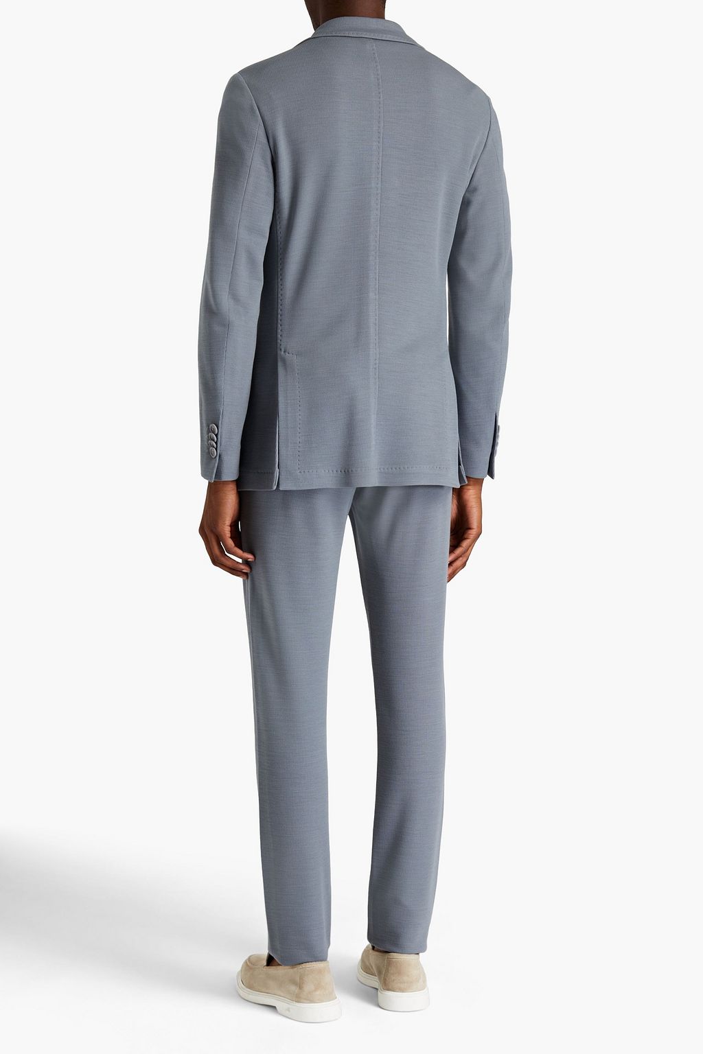 CANALI Wool-blend ponte suit