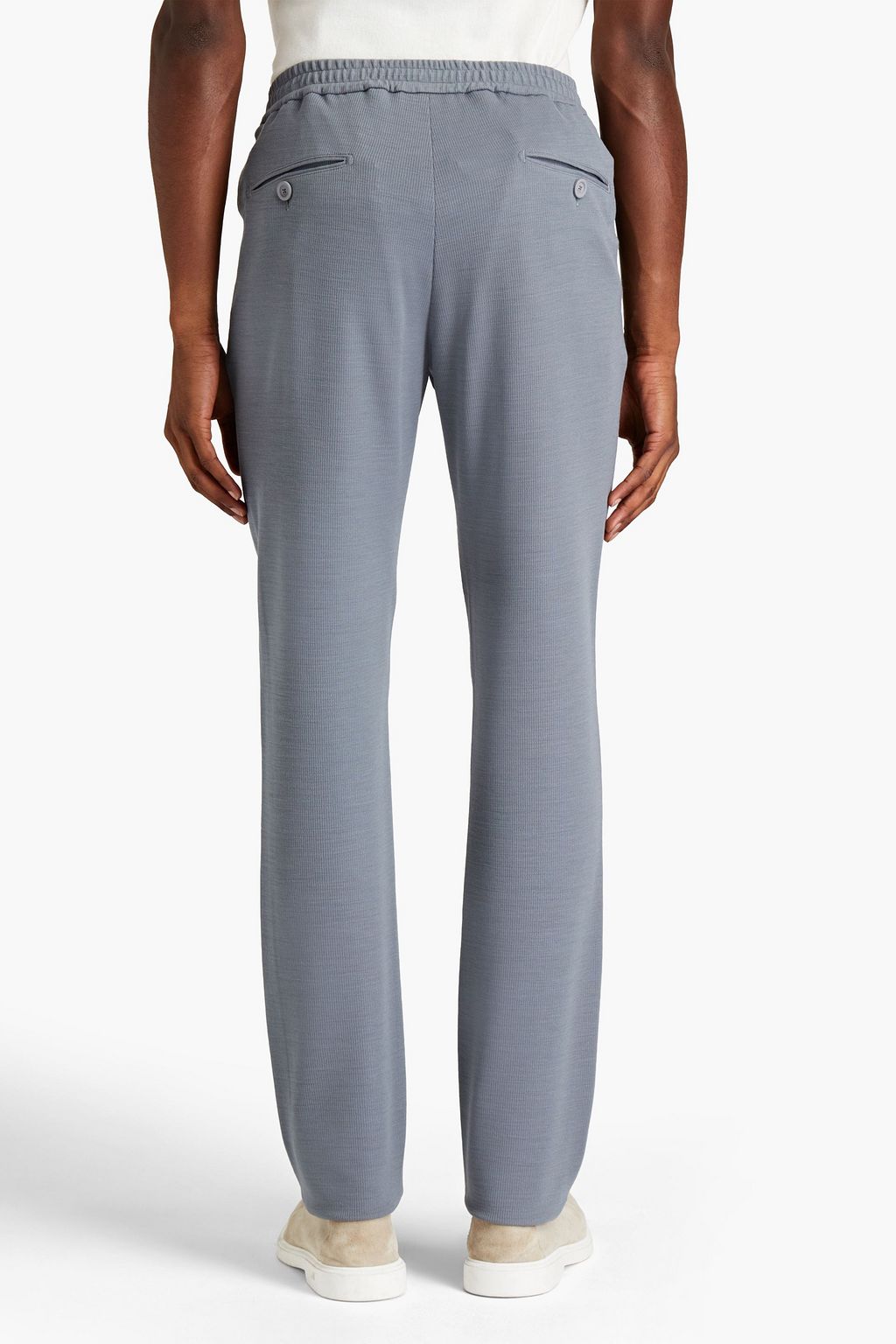 CANALI Wool-blend ponte suit