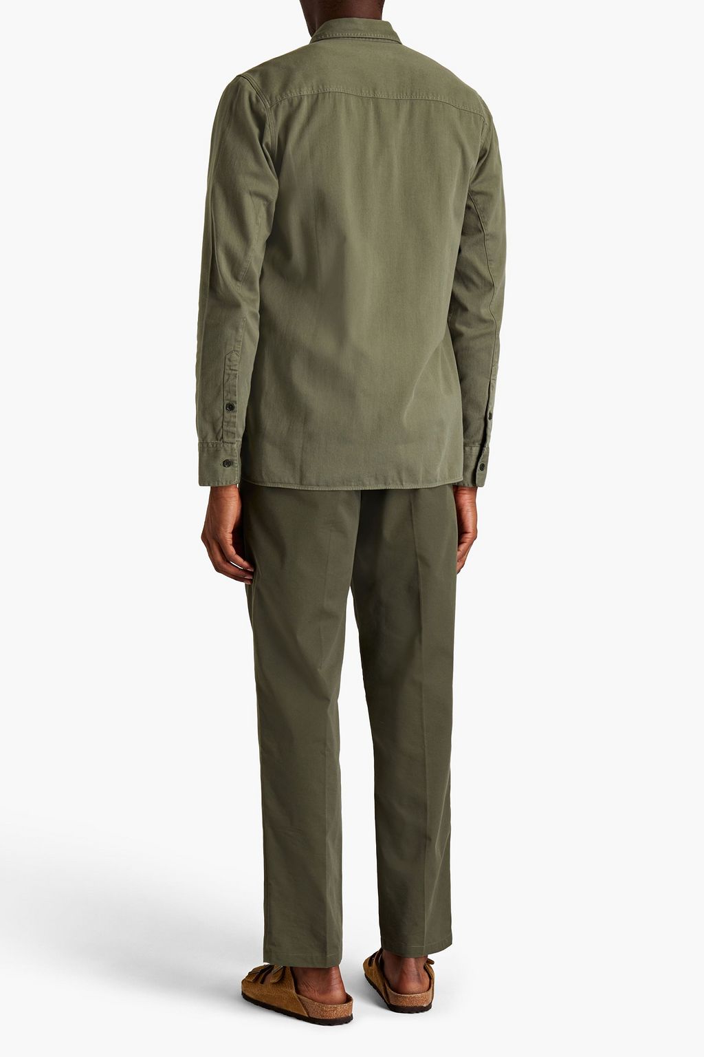 OFFICINE GÉNÉRALE Amar cotton-twill shirt
