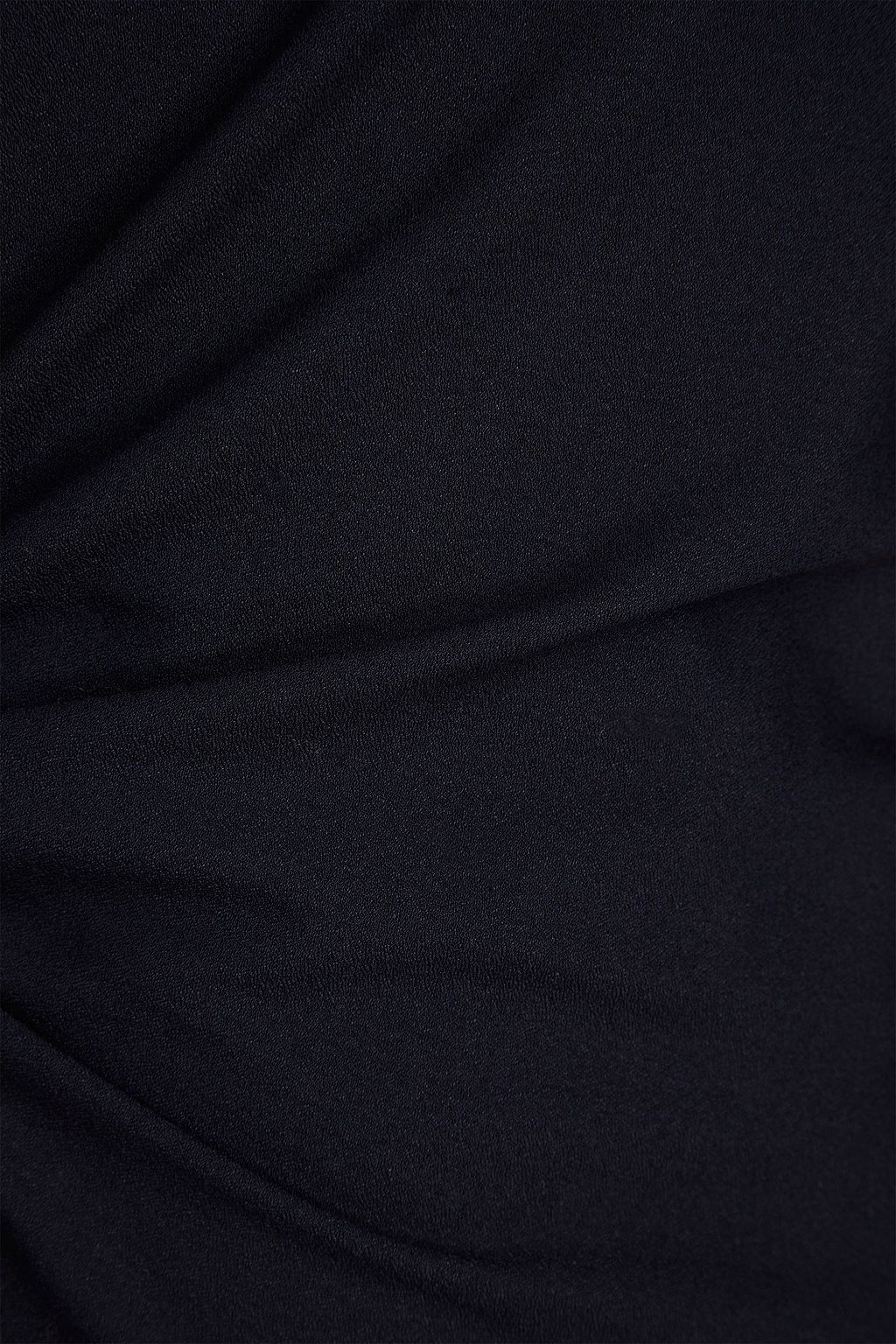 SIMKHAI Embellished gathered cutout crepe midi dress