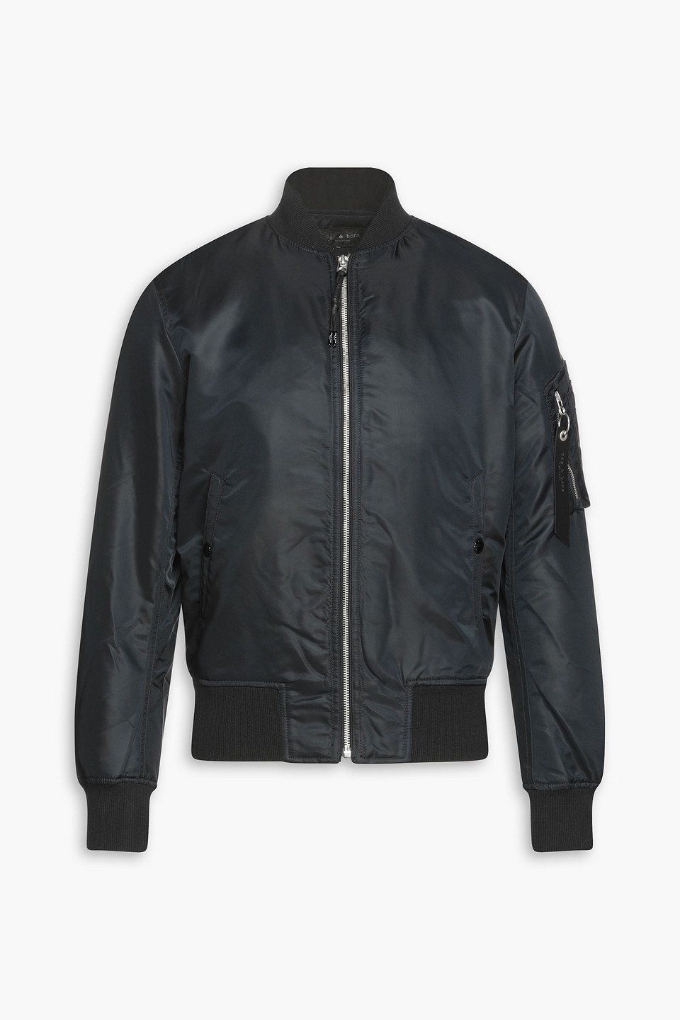 rag & bone - Manston shell bomber jacket - Black - L