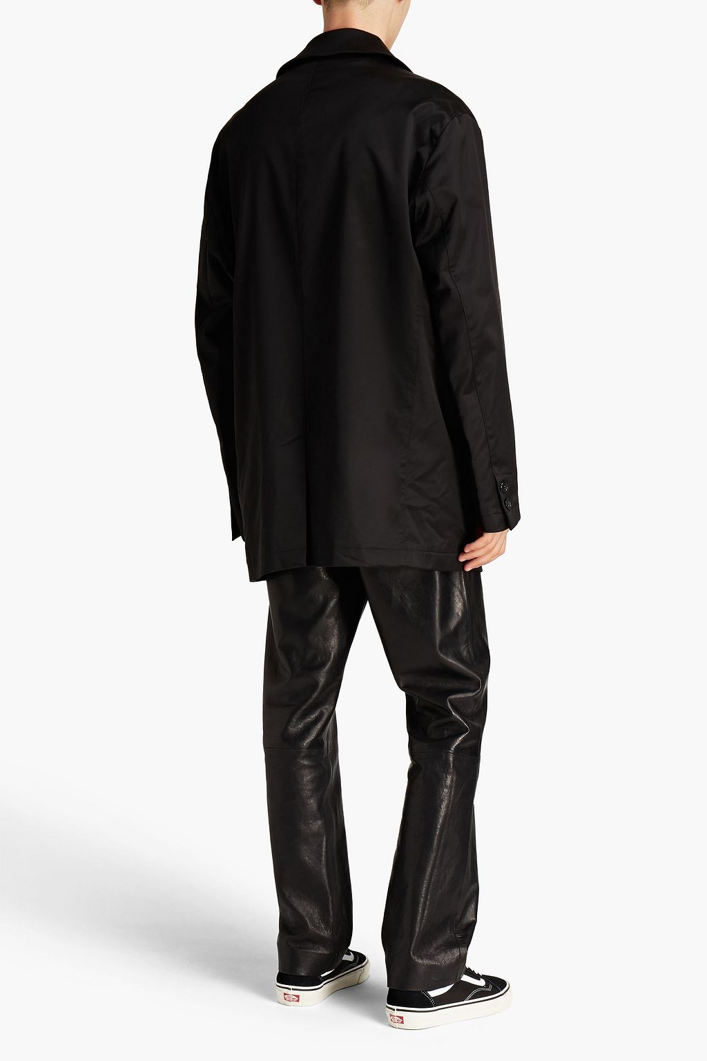 OPENING CEREMONY Cotton-blend sateen blazer