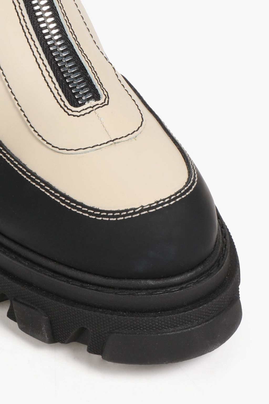 GANNI Leather ankle boots