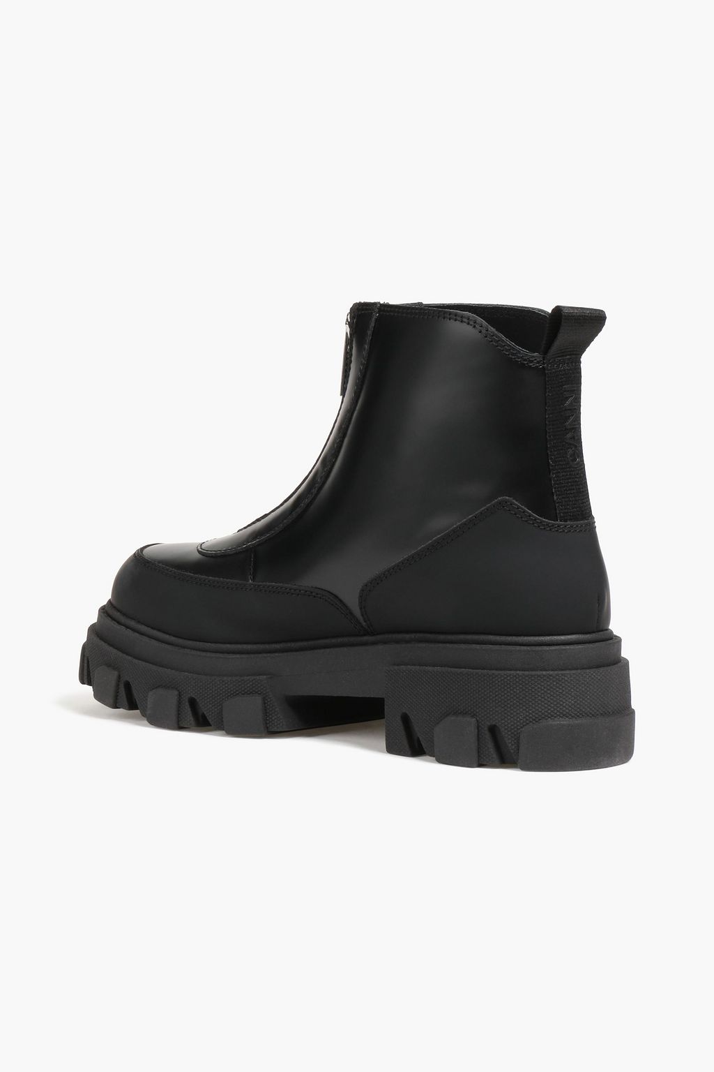 GANNI Leather ankle boots