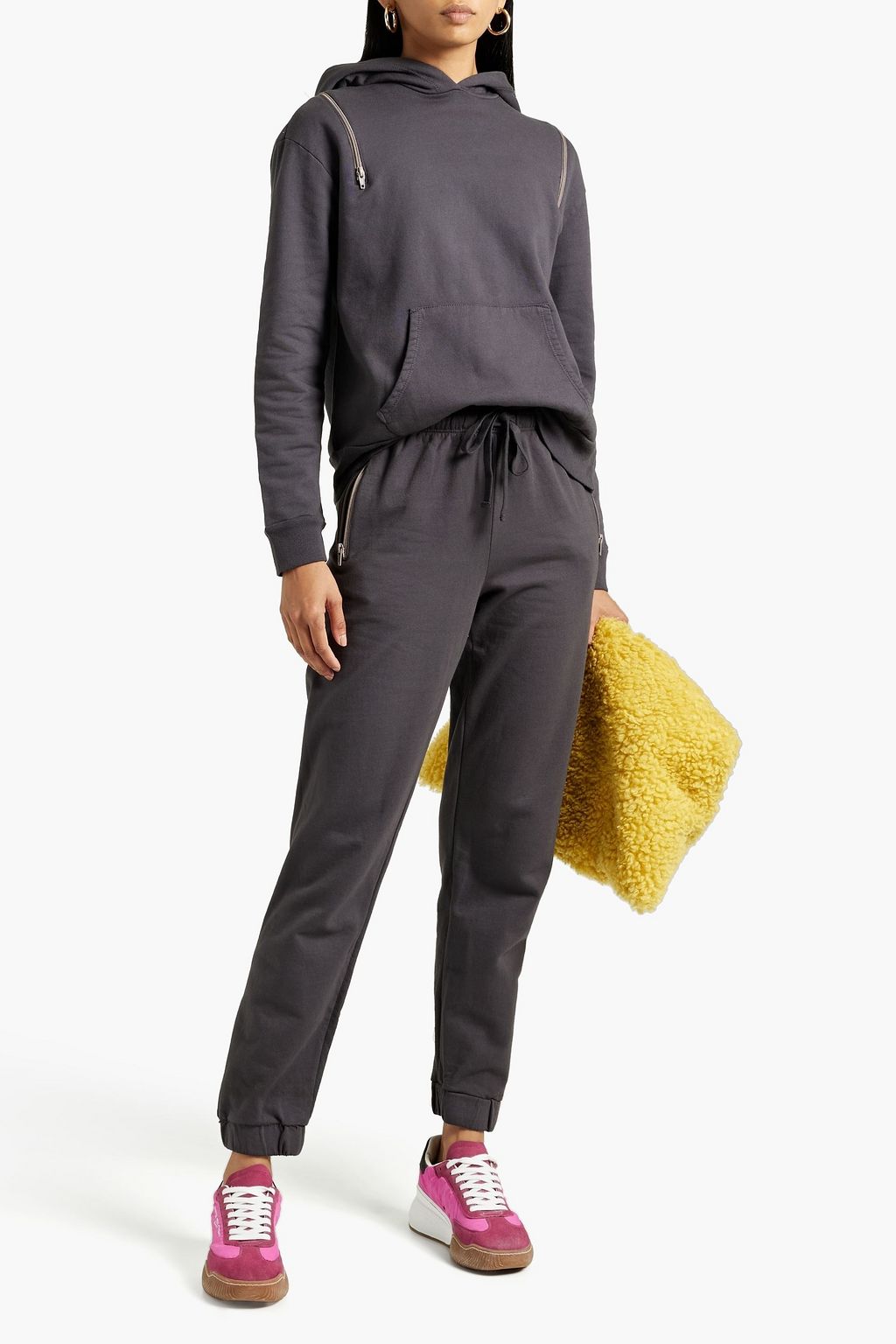 MONROW Cottonfleece track pants THE