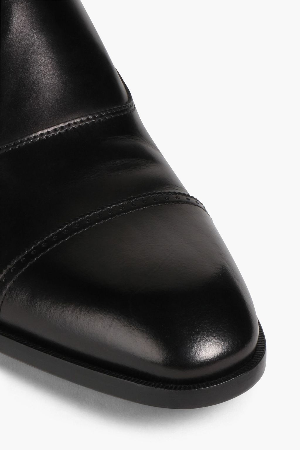 CANALI Leather monk-strap shoes