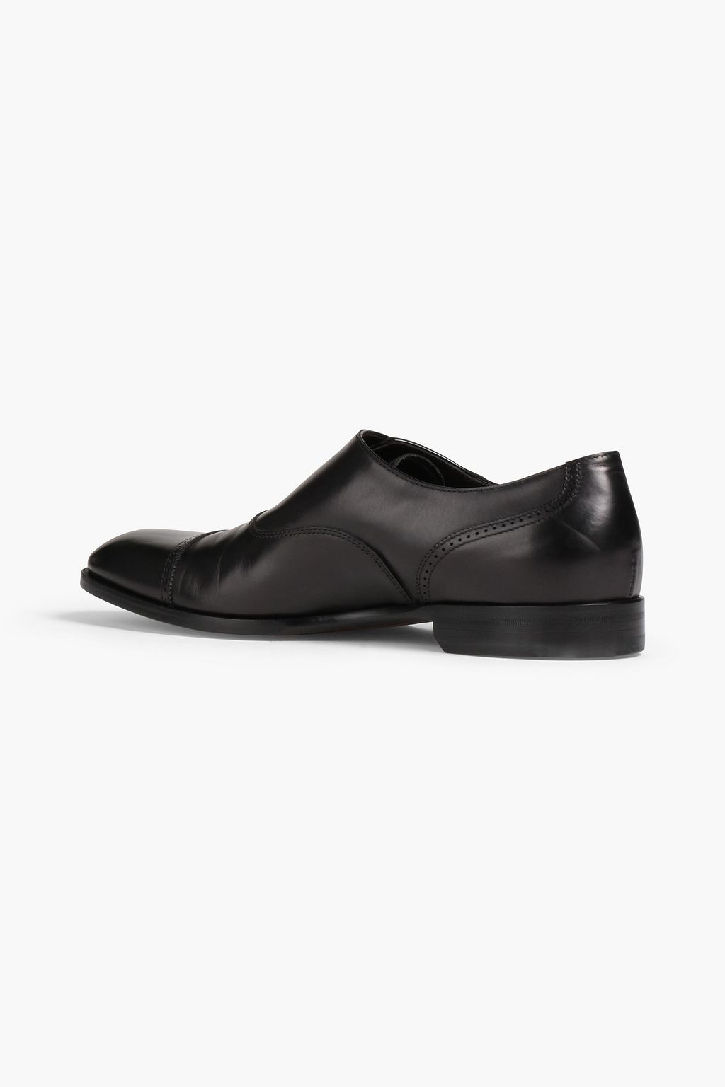 CANALI Leather monk-strap shoes