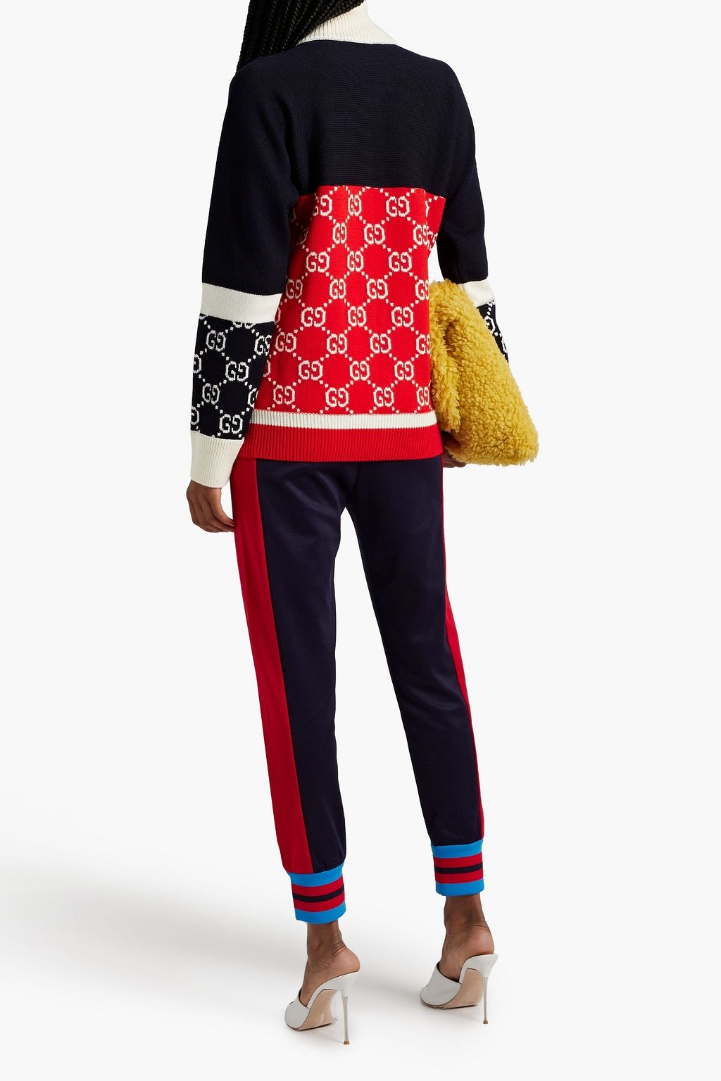 GUCCI Color-block cady track pants