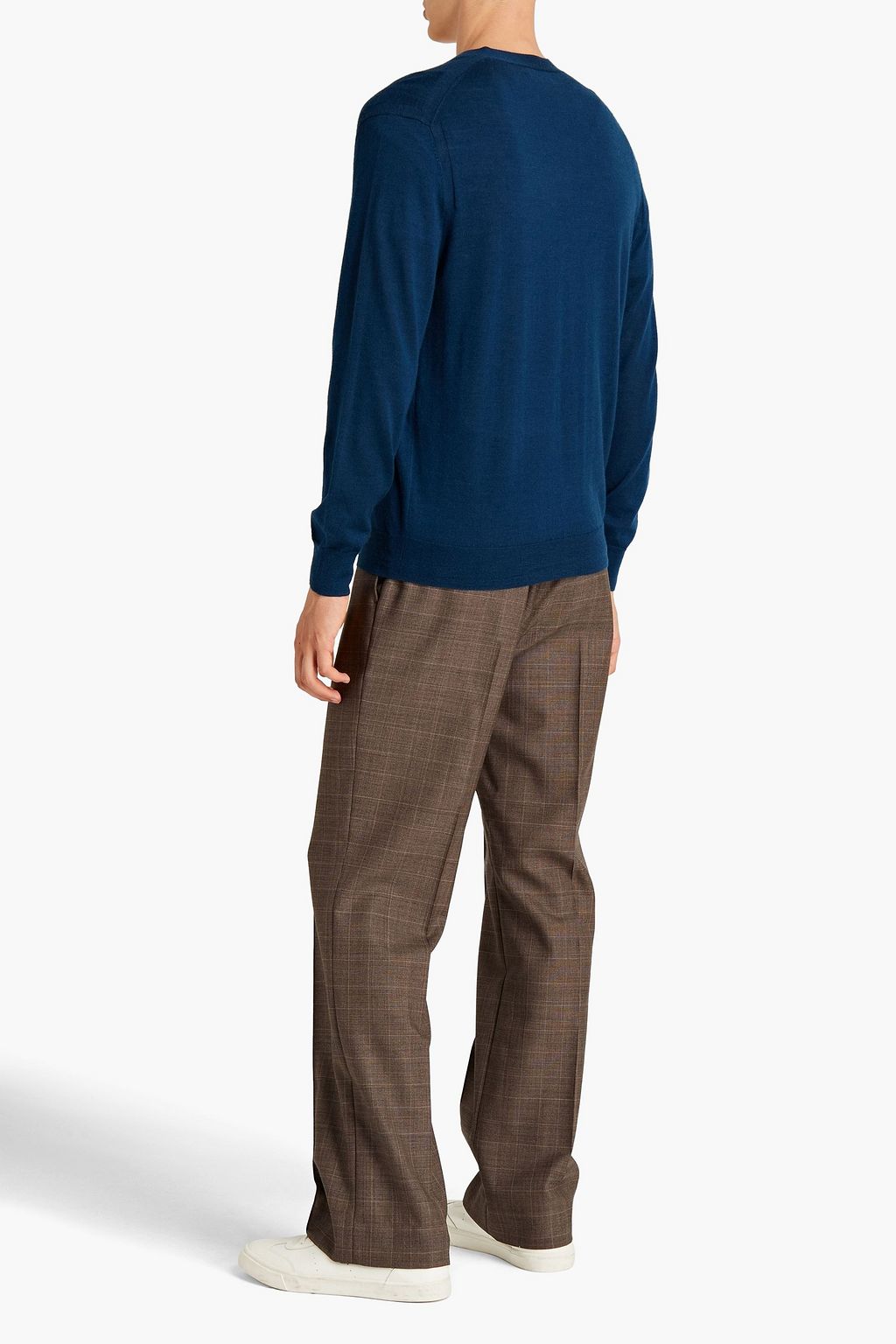 N.PEAL Cashmere and silk-blend cardigan