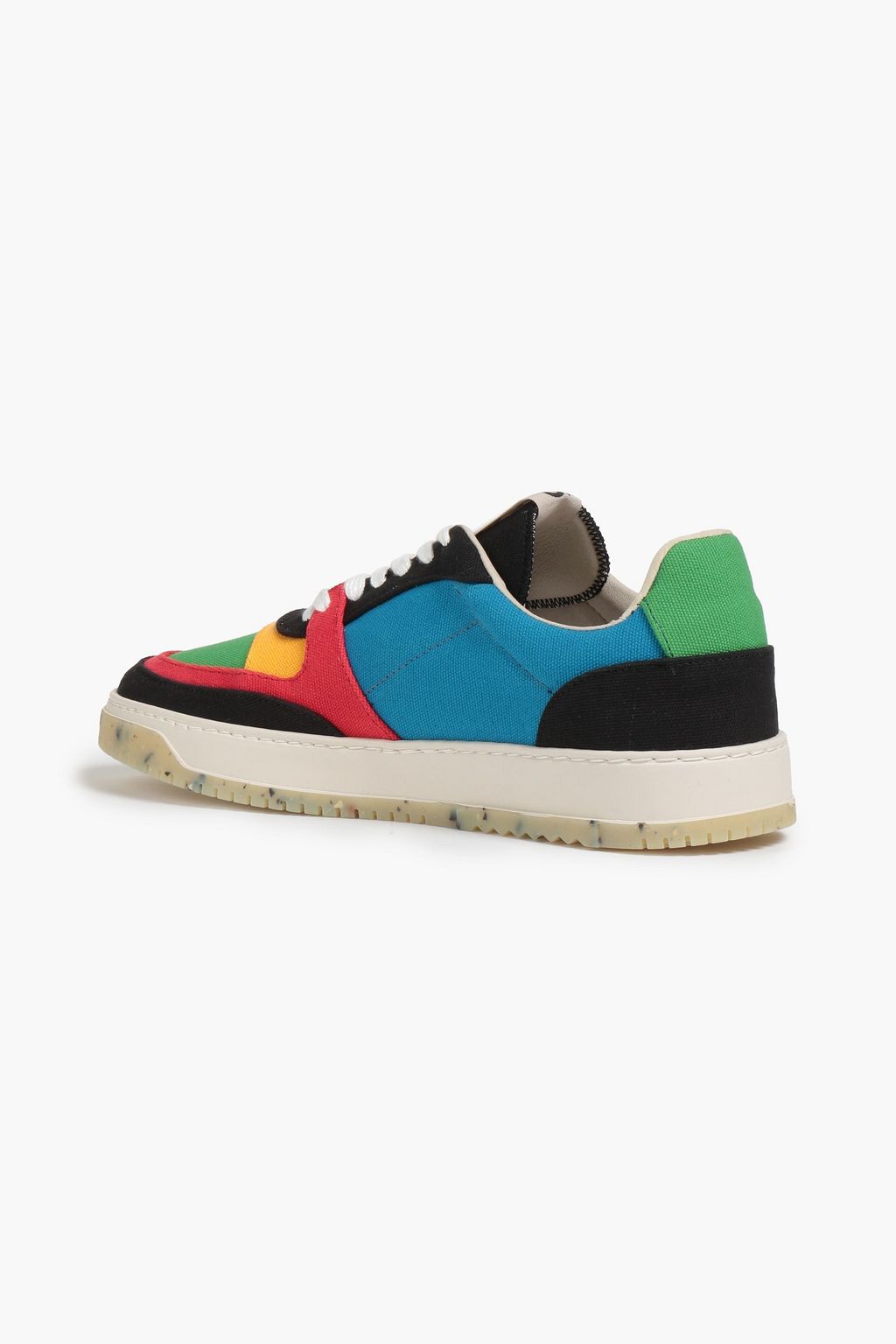GOOD NEWS Mack color-block canvas sneakers