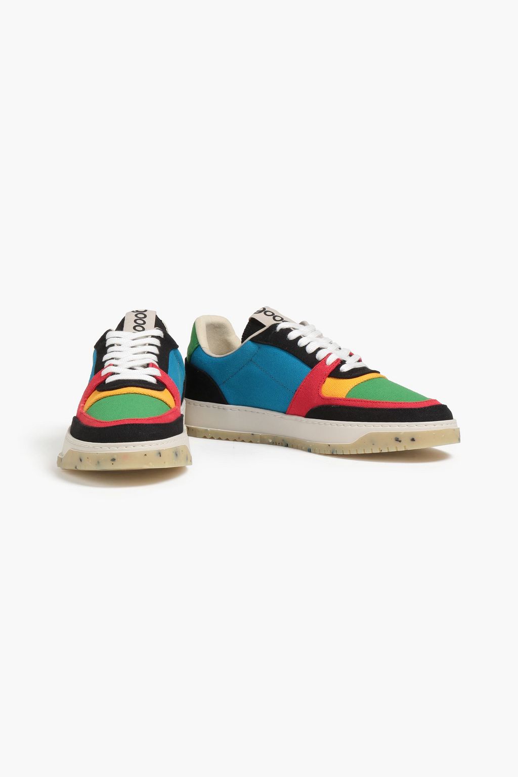 GOOD NEWS Mack color-block canvas sneakers