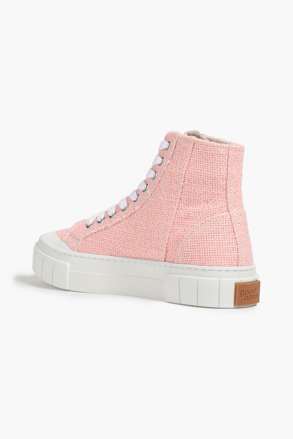 GOOD NEWS Juice canvas high-top sneakers