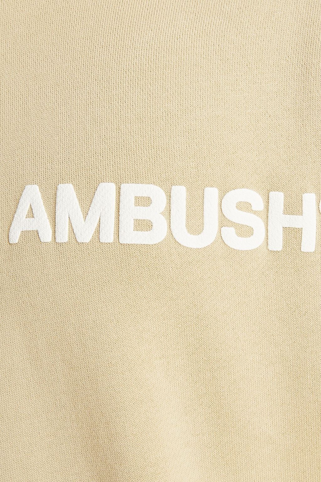 AMBUSH Hoodie aus Baumwollfrottee mit Print
