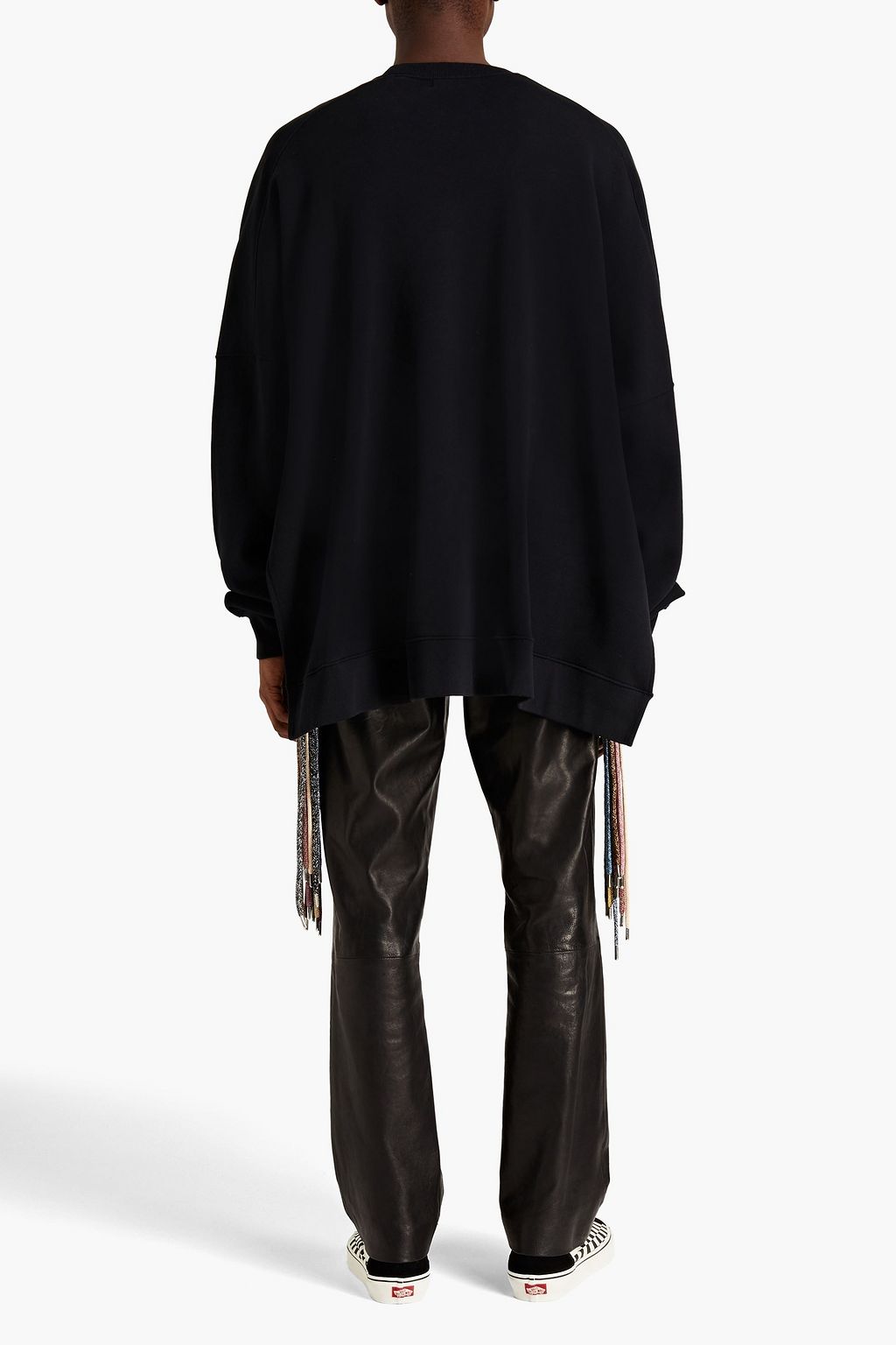 AMBUSH Printed French cotton-terry sweatshirt