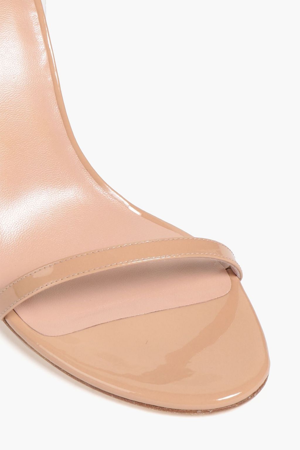 STUART WEITZMAN Patent-leather sandals