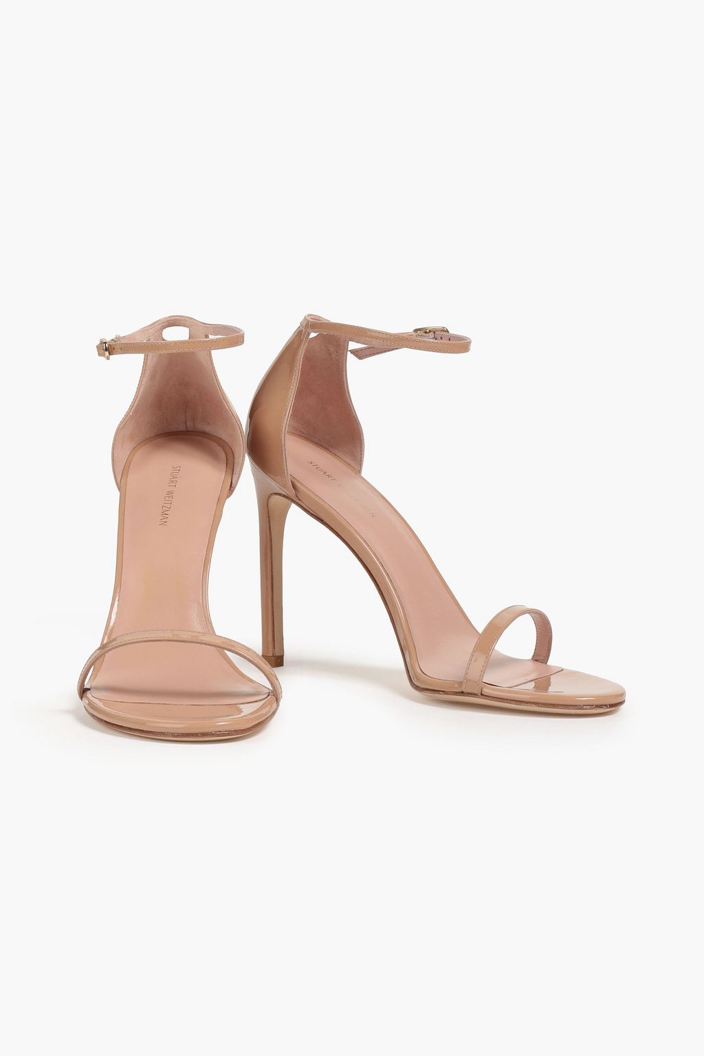 STUART WEITZMAN Patent-leather sandals