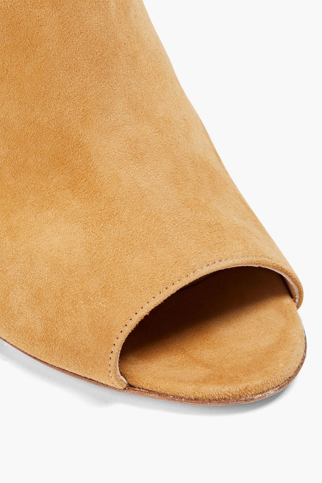 SERGIO ROSSI Royal suede mules