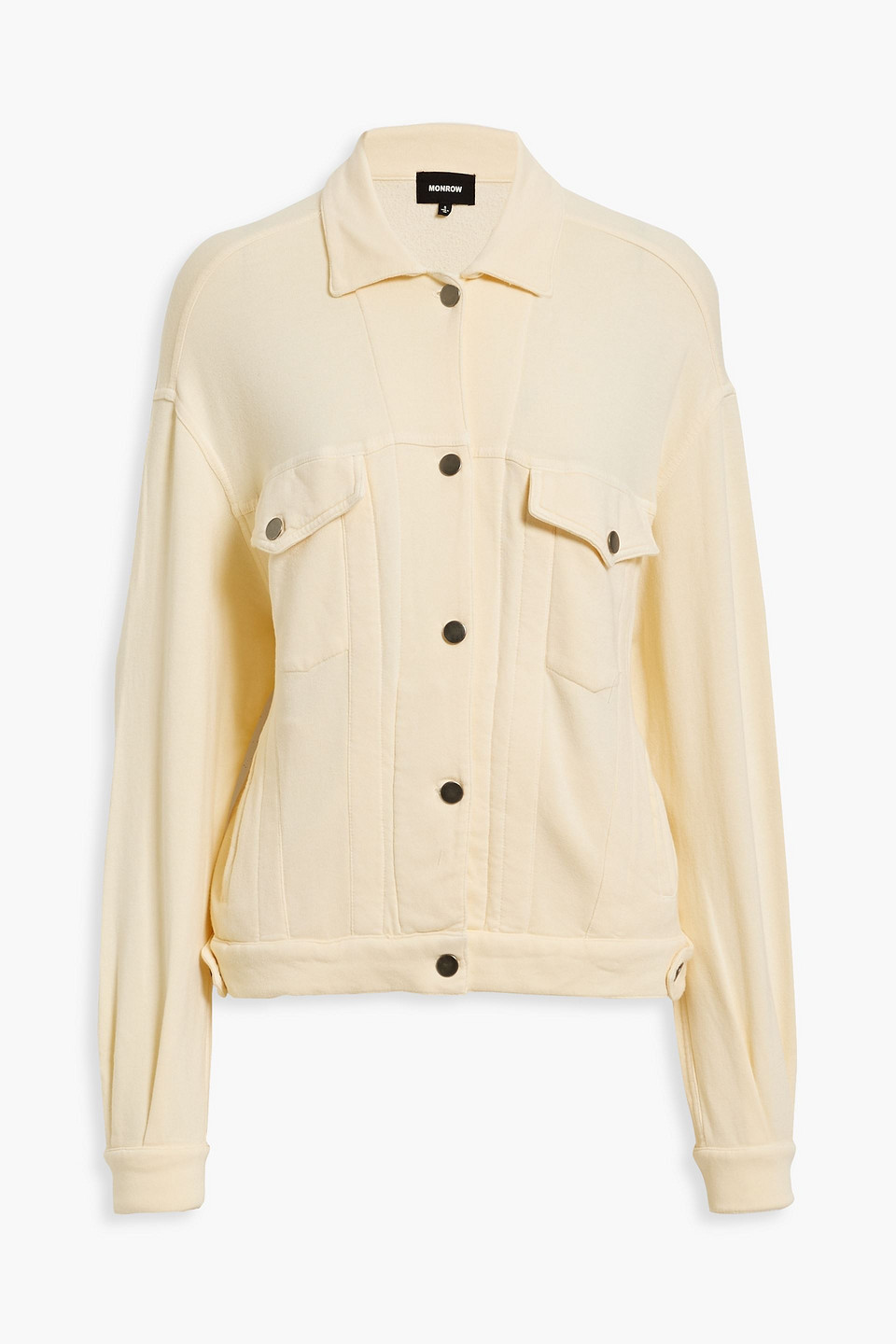 monrow - fleece jacket - neutral - s