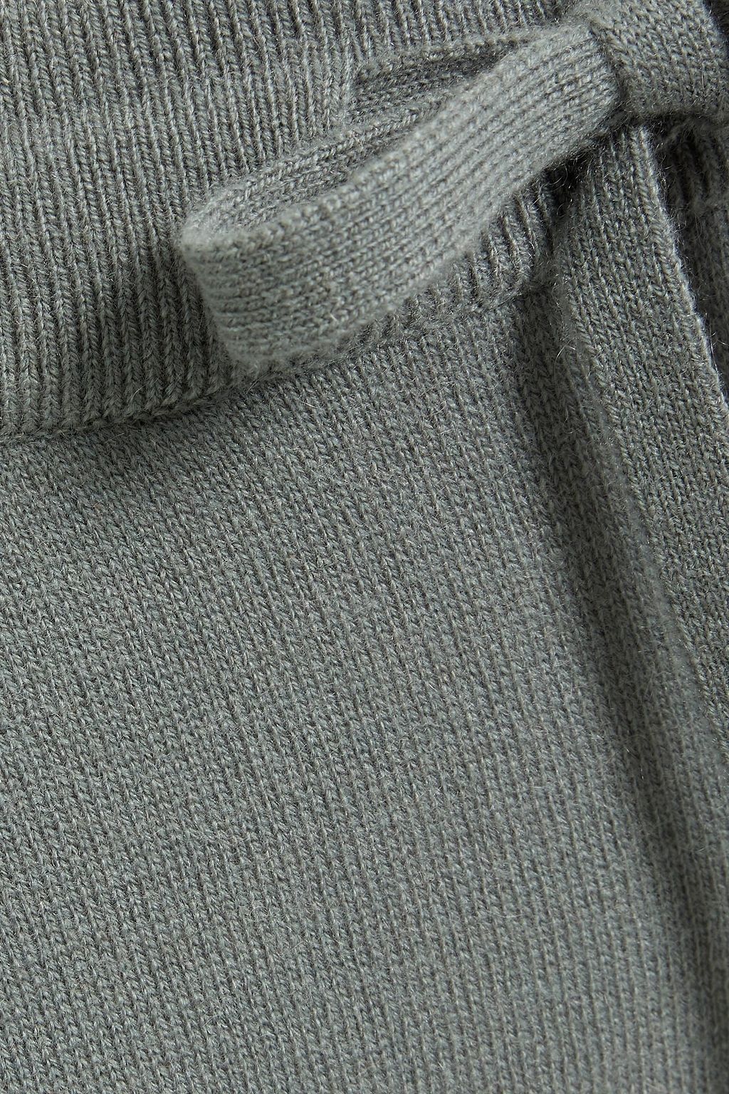ARCH4 Trinity striped cashmere track pants