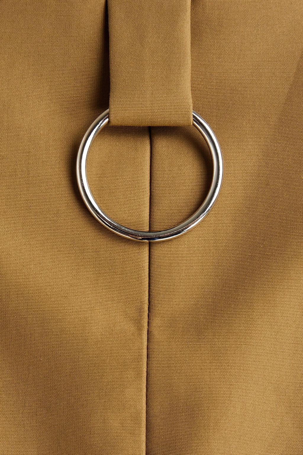 TIBI Cotton-blend faille blazer