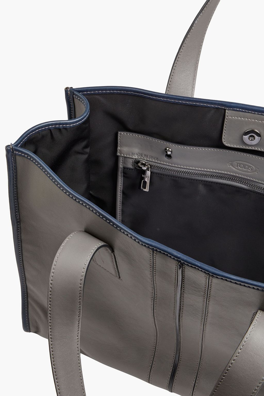 TOD'S Gommino two-tone leather tote