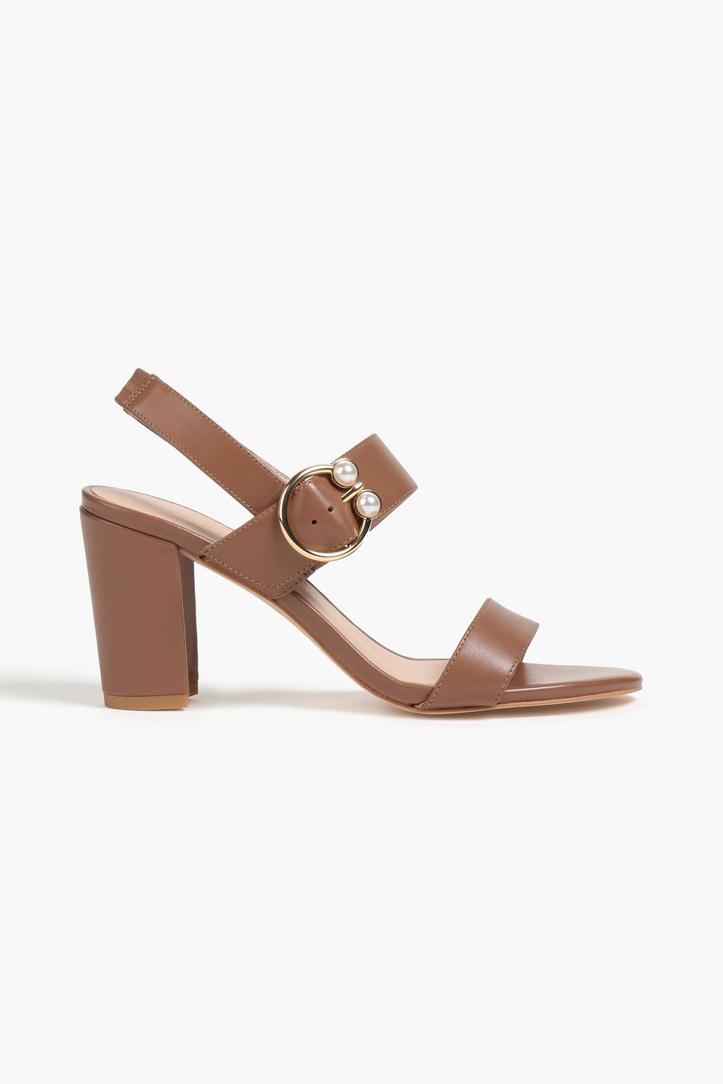 STUART WEITZMAN Embellished leather sandals | THE OUTNET