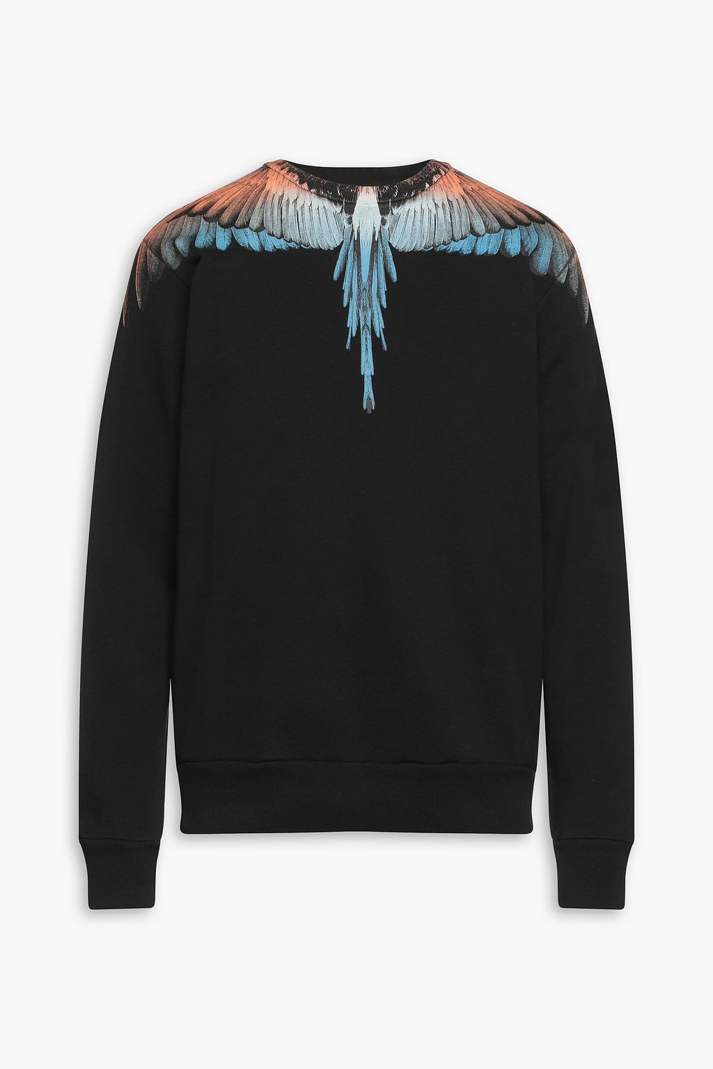 MARCELO BURLON Printed French cotton-terry sweatshirt | THE OUTNET