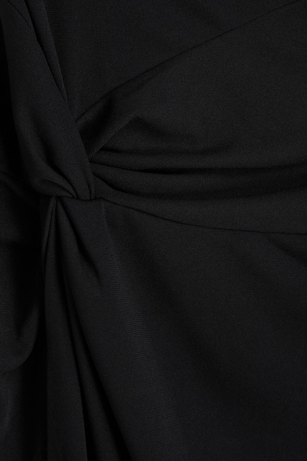 NICHOLAS One-shoulder twisted stretch-jersey gown