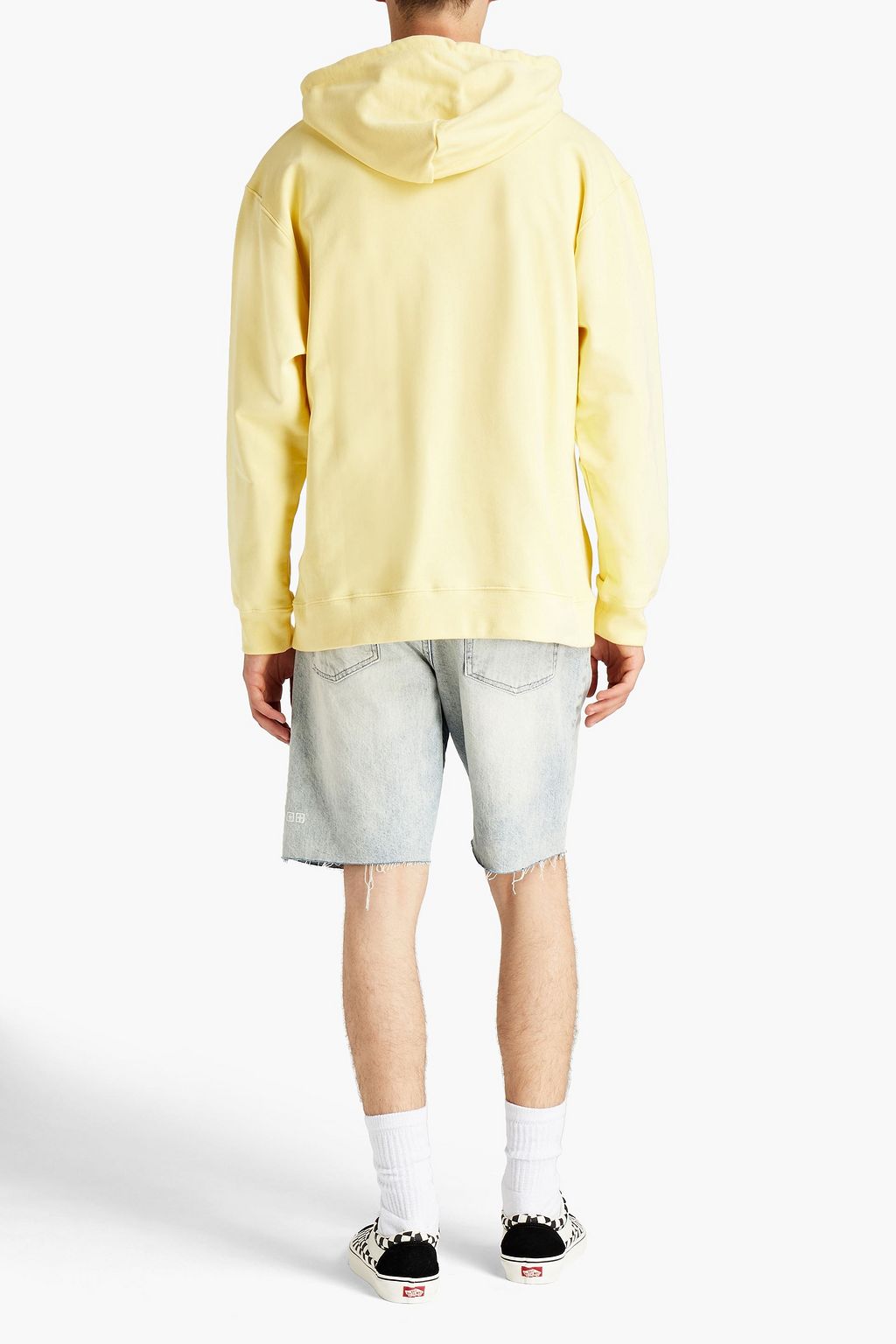 OPENING CEREMONY Printed French cotton-terry hoodie
